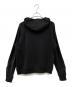 HERNO (ヘルノ) ラミナー マーセライズドコットンスウェットハーフジップフーディー ブラック サイズ:46：25000円