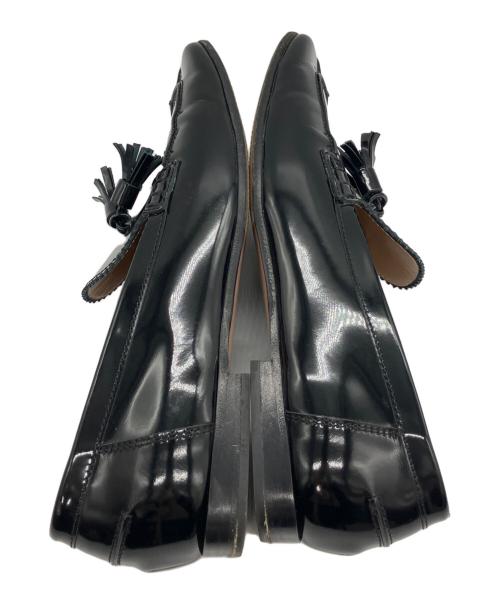 PELLICO（ペリーコ）PELLICO (ペリーコ) エナメルタッセルローファー ブラック サイズ:38　1/2の古着・服飾アイテム