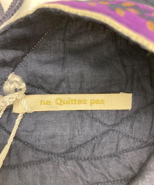 ne quittez pas（ヌキテパ）ne quittez pas (ヌキテパ) C.VOILE ETHNIC PRINT DRESS パープル サイズ:FREE 未使用品の古着・服飾アイテム