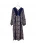 ne quittez pas（ヌキテパ）の古着「C.VOILE ETHNIC PRINT DRESS」｜パープル