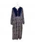 ne quittez pas (ヌキテパ) C.VOILE ETHNIC PRINT DRESS パープル サイズ:FREE 未使用品：15000円