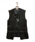muller of yoshiokuboミュラーオブヨシオクボ）の古着「LEVEE VEST」｜ブラック