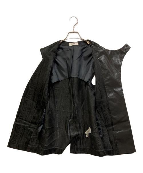 muller of yoshiokubo（ミュラーオブヨシオクボ）muller of yoshiokubo (ミュラーオブヨシオクボ) LEVEE VEST ブラック サイズ:36の古着・服飾アイテム