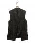 muller of yoshiokubo (ミュラーオブヨシオクボ) LEVEE VEST ブラック サイズ:36：2000円
