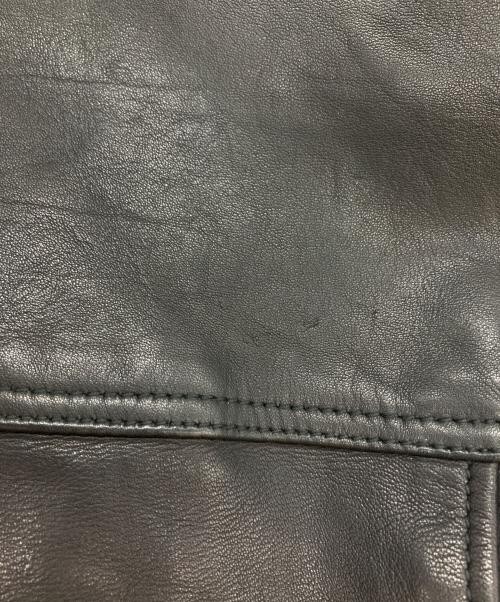 ALL SAINTS（オールセインツ）ALL SAINTS (オールセインツ) レザーライダースジャケット ブラック サイズ:XSの古着・服飾アイテム