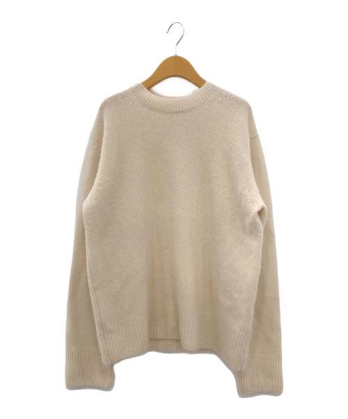 LOEFF（ロエフ）LOEFF (ロエフ) カシミヤシルククルーネックニット サイズ:ＦＲＥＥの古着・服飾アイテム