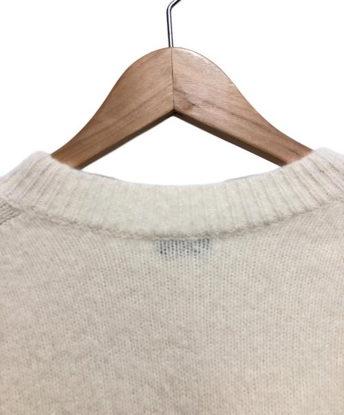 LOEFF（ロエフ）LOEFF (ロエフ) カシミヤシルククルーネックニット サイズ:ＦＲＥＥの古着・服飾アイテム