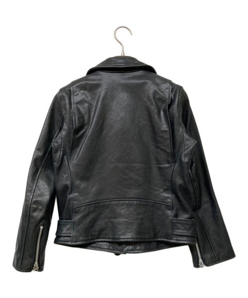 beautiful people（ビューティフルピープル）beautiful people (ビューティフルピープル) UNITED ARROWS (ユナイテッドアローズ) ダブルライダースジャケット ブラック サイズ:150の古着・服飾アイテム