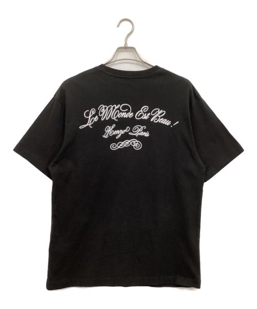 KENZO（ケンゾー）KENZO (ケンゾー) KENZO Tiger Patch オーバーサイズTシャツ/FD65TS1234SG ブラック サイズ:SIZE Sの古着・服飾アイテム