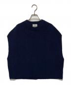 JOURNAL STANDARD relumeジャーナルスタンダード レリューム）の古着「ハミルトンウール畔ベスト」｜ネイビー