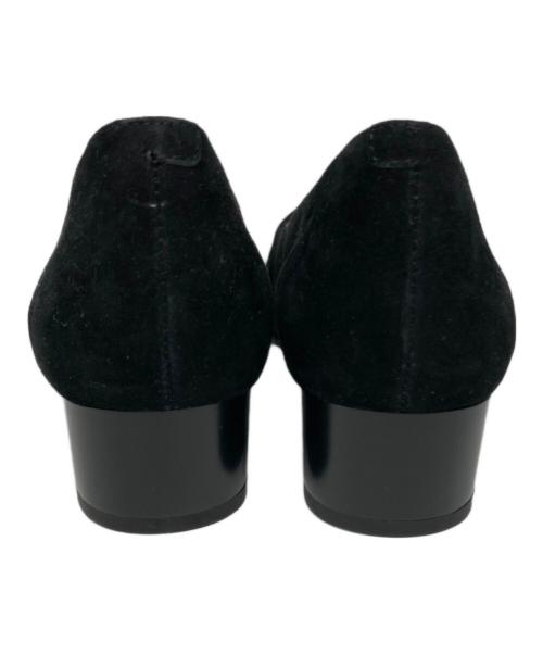 STACCATO（スタッカート）STACCATO (スタッカート) デザインカットワークパンプス ブラック サイズ:23.5の古着・服飾アイテム