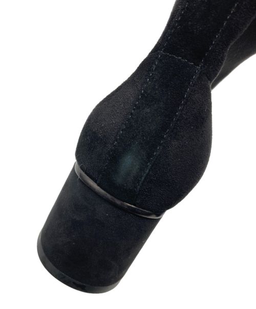 STACCATO（スタッカート）STACCATO (スタッカート) インステップパールストレッチブーツ ブラック サイズ:23.5の古着・服飾アイテム