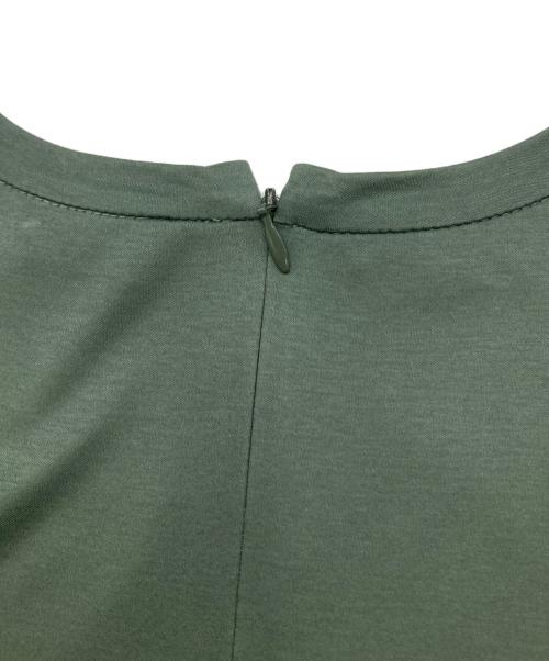 SANYO ESSENTIALS（サンヨーエッセンシャルズ）SANYO ESSENTIALS (サンヨーエッセンシャルズ) 半袖ワンピース グリーン サイズ:38の古着・服飾アイテム