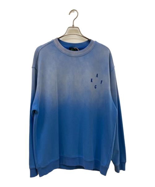 A FEW GOOD KIDS（アフューグッドキッズ）A FEW GOOD KIDS (アフューグッドキッズ) JOINT WORKS (ジョイントワークス) グラデーションスウェット ブルー サイズ:XL　 未使用品の古着・服飾アイテム