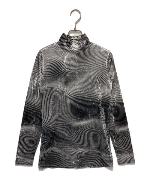 MAISON SPECIAL（メゾンスペシャル）MAISON SPECIAL (メゾンスペシャル) Handout Crash Velor Tops グレー サイズ:FREEの古着・服飾アイテム