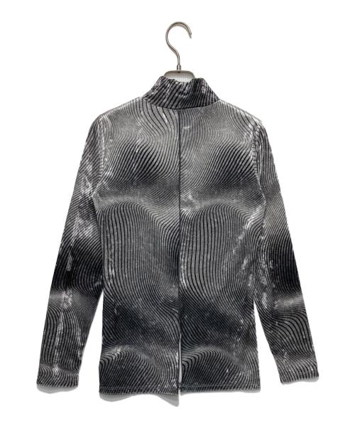 MAISON SPECIAL（メゾンスペシャル）MAISON SPECIAL (メゾンスペシャル) Handout Crash Velor Tops グレー サイズ:FREEの古着・服飾アイテム