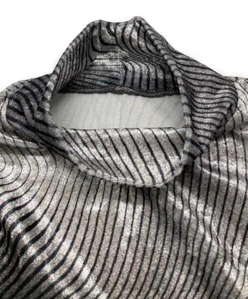 MAISON SPECIAL（メゾンスペシャル）MAISON SPECIAL (メゾンスペシャル) Handout Crash Velor Tops グレー サイズ:FREEの古着・服飾アイテム