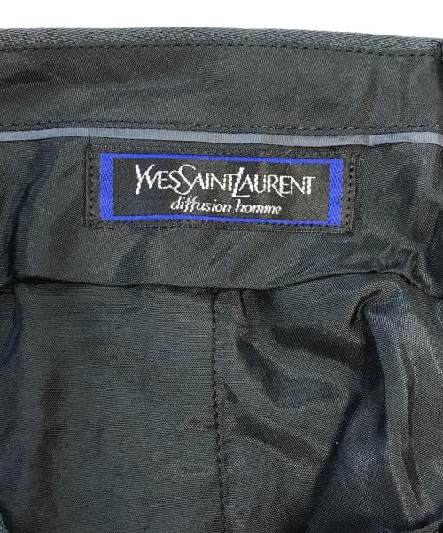 Yves Saint Laurent（イヴサンローラン）Yves Saint Laurent (イヴサンローラン) ウールパンツ グレー サイズ:73の古着・服飾アイテム