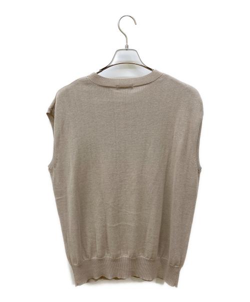 Loungedress（ラウンジドレス）Loungedress (ラウンジドレス) ジャガードフレンチニット ブラウン サイズ:SIZE Freeの古着・服飾アイテム