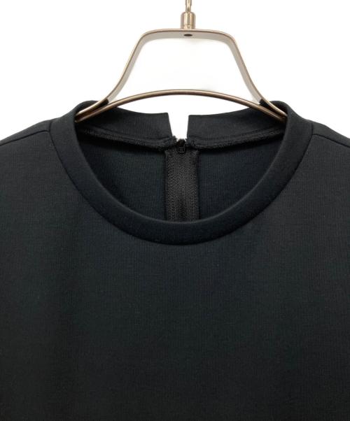 #Newans（ハッシュニュアンス）#Newans (ハッシュニュアンス) クリオネシルエットコンビドレス ブラック サイズ:1の古着・服飾アイテム