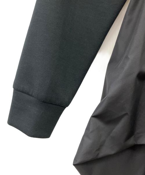 #Newans（ハッシュニュアンス）#Newans (ハッシュニュアンス) クリオネシルエットコンビドレス ブラック サイズ:1の古着・服飾アイテム