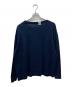 N.HOOLYWOOD (エヌ ハリウッド) CREW NECK LONG SLEEVE ネイビー サイズ:38：4500円