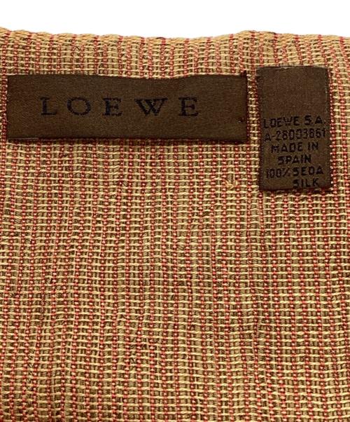 LOEWE（ロエベ）LOEWE (ロエベ) シルクストール オレンジの古着・服飾アイテム
