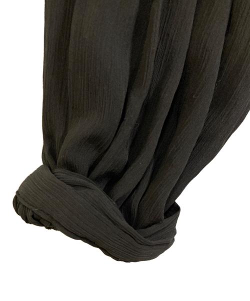 CELFORD（セルフォード）CELFORD (セルフォード) ワッシャープリーツブラウス ブラック サイズ:SIZE Freeの古着・服飾アイテム