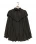 CELFORD（セルフォード）の古着「ワッシャープリーツブラウス」｜ブラック