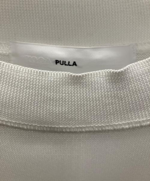 TOGA PULLA（トーガ プルラ）TOGA PULLA (トーガ プルラ) ハイツイストジャージートップ ホワイト サイズ:36の古着・服飾アイテム