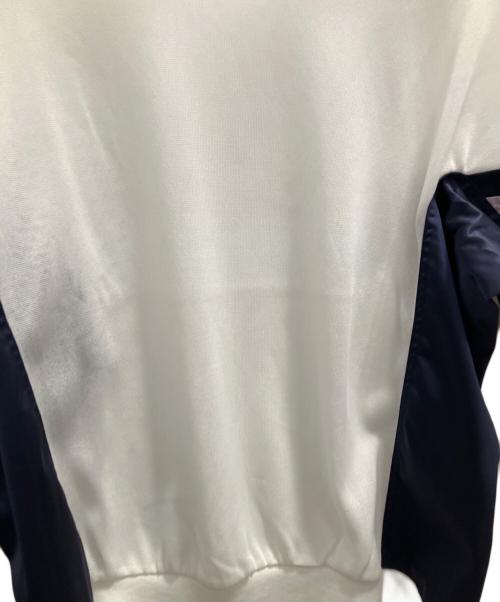 TOGA PULLA（トーガ プルラ）TOGA PULLA (トーガ プルラ) ハイツイストジャージートップ ホワイト サイズ:36の古着・服飾アイテム