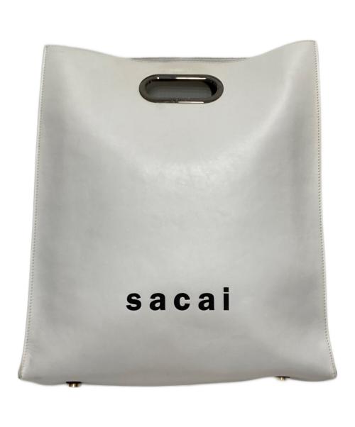 sacai（サカイ）sacai (サカイ) New Shopper Bag ホワイトの古着・服飾アイテム