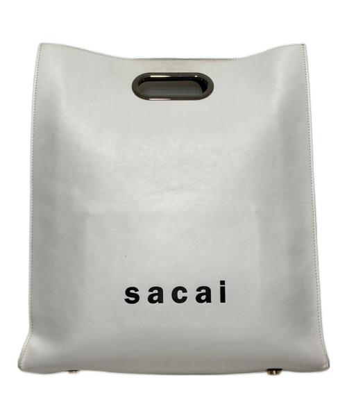 sacai（サカイ）sacai (サカイ) New Shopper Bag ホワイトの古着・服飾アイテム