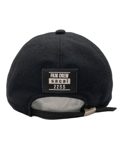 sacai（サカイ）sacai (サカイ) FILM CREW CAP ブラックの古着・服飾アイテム