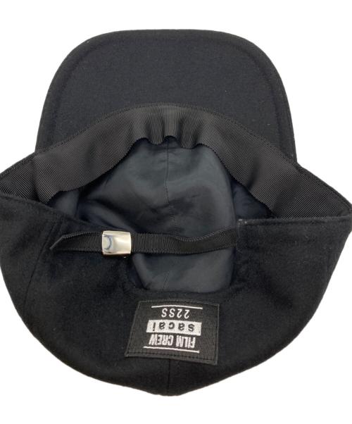 sacai（サカイ）sacai (サカイ) FILM CREW CAP ブラックの古着・服飾アイテム