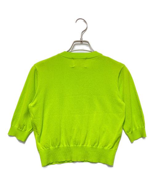 CAPRINO（カプリーノ）CAPRINO (カプリーノ) DAISY Half sleeve ライトグリーン サイズ:36の古着・服飾アイテム