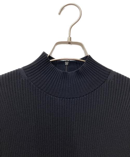 MICHAEL KORS（マイケル・コース）MICHAEL KORS (マイケルコース) Logo Tape Ribbed Knit Dress ブラック サイズ:XSの古着・服飾アイテム