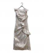 Lil Ambitionリル アンビション）の古着「Flower Frill Onepiece」｜ピンク