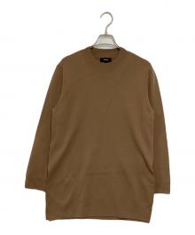 theory（セオリー）の古着「クルーネックニット」｜ブラウン