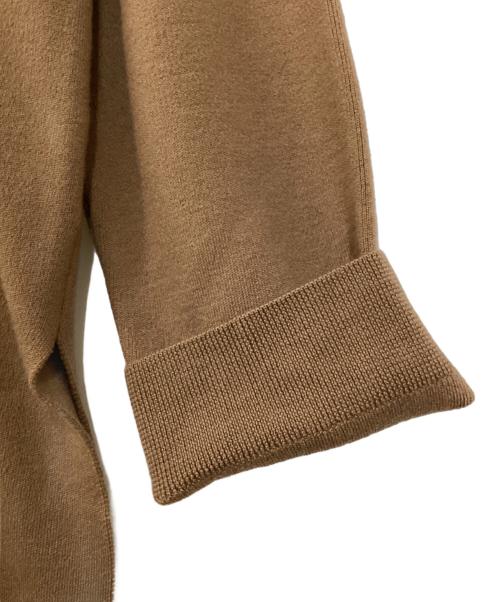 theory（セオリー）theory (セオリー) クルーネックニット ブラウン サイズ:Sの古着・服飾アイテム