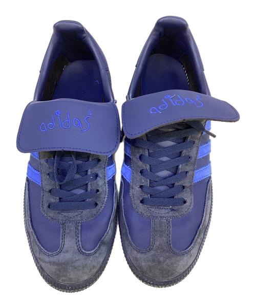 adidas（アディダス）adidas (アディダス) E-WAX (イーワックス) SHUKYU × E-WAX × adidas Originals Handball Spezial ネイビー サイズ:28の古着・服飾アイテム