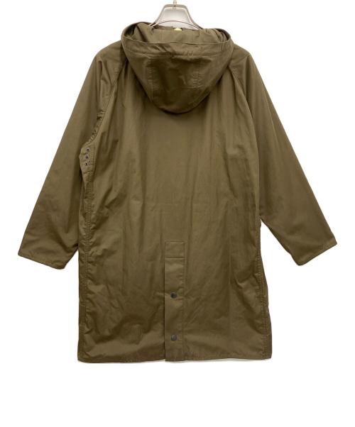 Barbour（バブアー）Barbour (バブアー) BEAMS F (ビームスエフ) 別注 HOODED HUNTING ピーチドコットン フーデッド ハンティングコート ブラウン サイズ:36の古着・服飾アイテム