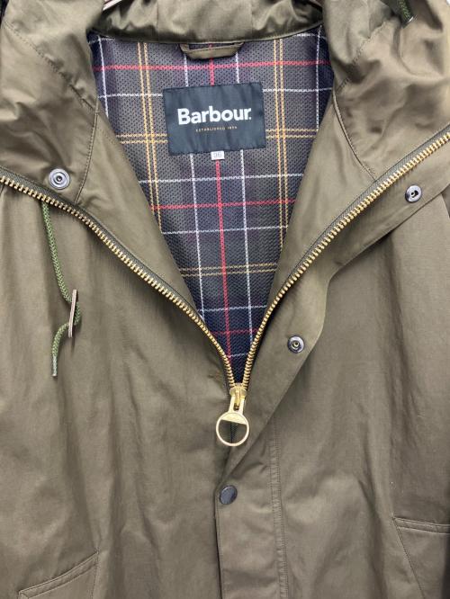 Barbour（バブアー）Barbour (バブアー) BEAMS F (ビームスエフ) 別注 HOODED HUNTING ピーチドコットン フーデッド ハンティングコート ブラウン サイズ:36の古着・服飾アイテム