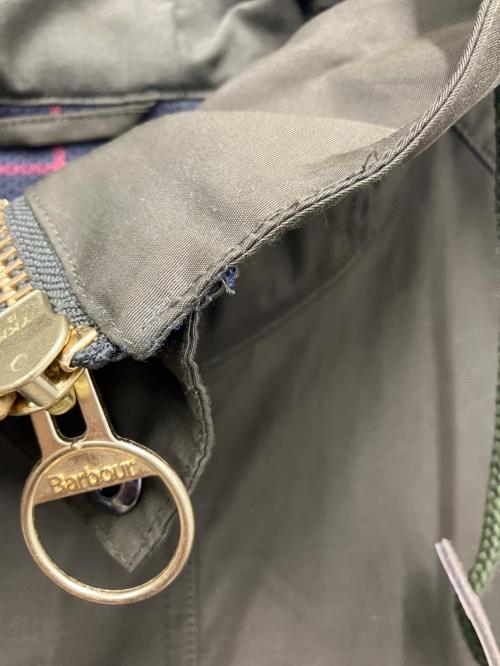 Barbour（バブアー）Barbour (バブアー) BEAMS F (ビームスエフ) 別注 HOODED HUNTING ピーチドコットン フーデッド ハンティングコート ブラウン サイズ:36の古着・服飾アイテム