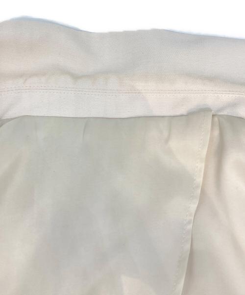 Noble（ノーブル）Noble (ノーブル) ロングベントジレ ホワイト サイズ:36の古着・服飾アイテム