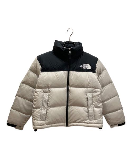 THE NORTH FACE（ザ ノース フェイス）THE NORTH FACE (ザ ノース フェイス) ヌプシジャケット ベージュ×ブラック サイズ:Sの古着・服飾アイテム
