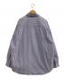 miffew (ミフュー) オーバーダウンシャツ ブルー×ホワイト サイズ:3：28000円