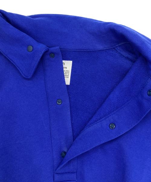 kelen（ケレン）kelen (ケレン) OBS チンストラップパイルスウェット ブルー サイズ:40の古着・服飾アイテム