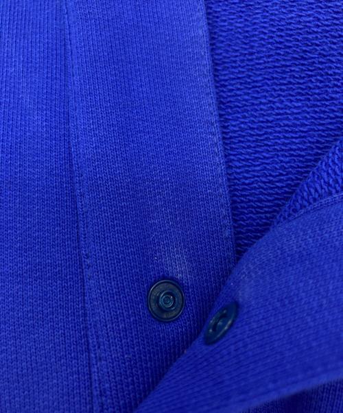 kelen（ケレン）kelen (ケレン) OBS チンストラップパイルスウェット ブルー サイズ:40の古着・服飾アイテム