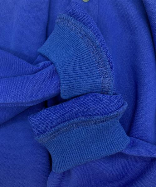 kelen（ケレン）kelen (ケレン) OBS チンストラップパイルスウェット ブルー サイズ:40の古着・服飾アイテム